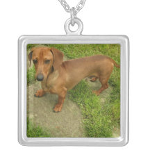 Daschund Dog Necklace