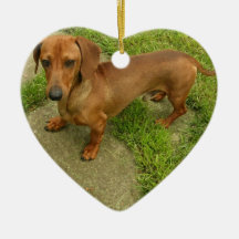 Daschund Dog Ornament
