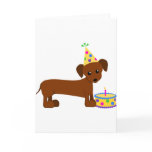 DaschundBDay cards