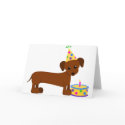 DaschundBDay cards
