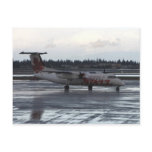 dash 8, seatac, airport, airplane, propeller,