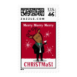 Dasher Reindeer Custom Postage