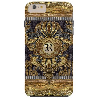 Dashford Royal Elegant 6/6s Baroque Monogram Plus Tough iPhone 6 Plus Case