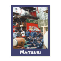 dashi, Matsuri postcards