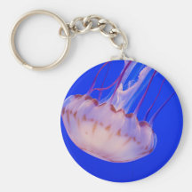 Dashing Jellyfish Key Chain