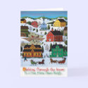 Dashing Through the Snow Holiday Card