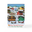 Dashing Through the Snow Holiday Card by j2morrow Dashing Through the Snow Holiday Card