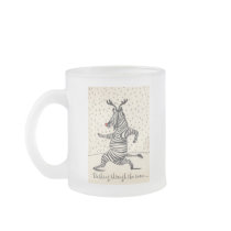 Dashing through the snow mugs