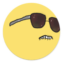 Dat Ass Round Sticker