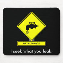 Data Leakage Mousepad