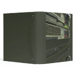 datacenter computer servers rack binders
