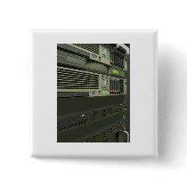 datacenter computer servers rack pinback button