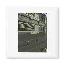 datacenter computer servers rack refrigerator magnet