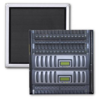 datacenter computer servers rack 2 inch square magnet