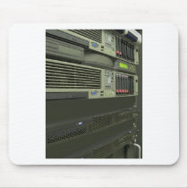datacenter computer servers rack mouse pads
