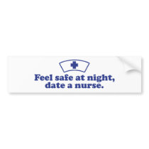 Date A Nurse bumper stickers
