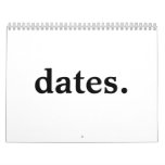 dates. calendar