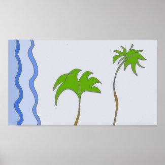 Dating Palms Poster