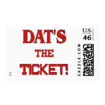 Dats The Ticket postage
