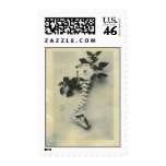 Datura Flower And Coyote Bones postage