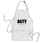 DATY black aprons