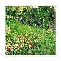 Daubigny's Garden by Van Gogh Gallery Wrap Canvas
