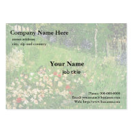 Daubigny's Garden  by Vincent van Gogh Business Card Template