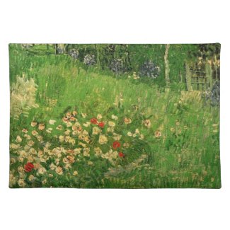 Daubigny&#39;s Garden, van Gogh, Vintage impressionism Place Mat