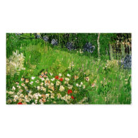 Daubigny's Garden, Vincent Van Gogh. beautiful Business Card Templates