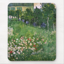 Daubigny's Garden, Vincent van Gogh Mouse Pads