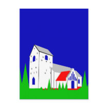 Daugaard Kirke - The Church in Daugaard postcards
