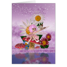 Daughter Birthday Card With Sugar Plum Fairy