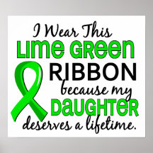 Daughter Deserves Lifetime Lymphoma Posters