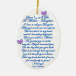 Daughter Expecting 1st Baby Christmas Ornament