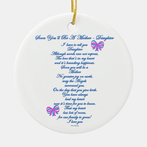 daughter expecting 1st baby christmas ornaments zazzle daughter expecting 1st baby christmas ornaments zazzle
