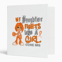 Daughter Fights Like Girl MS 42.9.png 3 Ring Binders