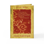 Daughter Graduation/Birthday Card