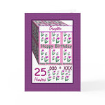 DAUGHTER - Happy 25th Birthday Cards