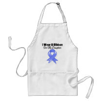 Daughter  - I Wear Periwinkle Ribbon Aprons