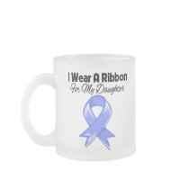 Daughter  - I Wear Periwinkle Ribbon Coffee Mug