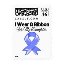 Daughter  - I Wear Periwinkle Ribbon Postage Stamp