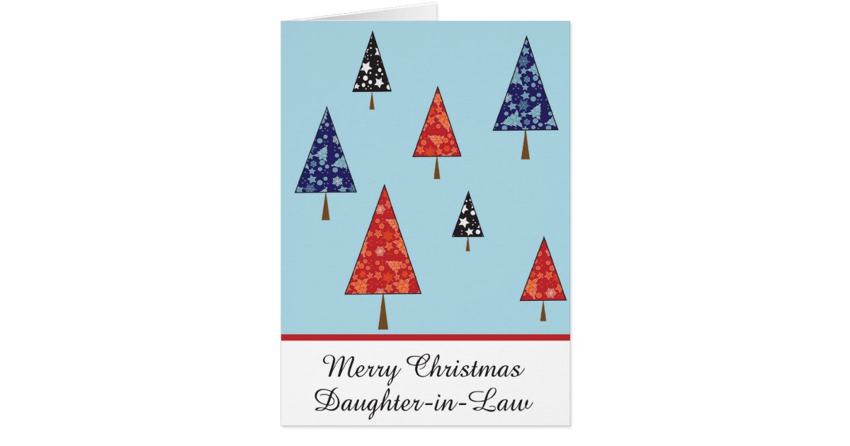 Daughter in law christmas greeting cards Zazzle