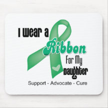 Daughter - Liver Cancer Ribbon Mousepad