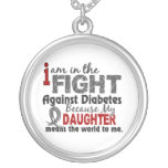 Daughter Means World To Me Diabetes Pendant