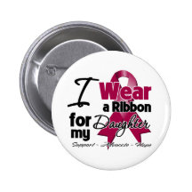 Daughter - Multiple Myeloma Ribbon Buttons