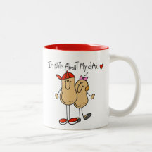 Daughter - Nuts About My Dad T-shirts and Gifts Coffee Mugs