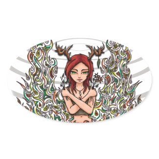 Daughter of Cernunnos- Sticker sticker