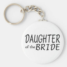 Daughter Of The Bride Key Chain