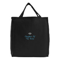 Daughter Of The Bride Wedding Embroidered Bag embroidered bags
