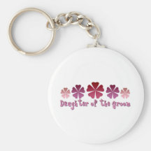 Daughter of the Groom Key Chain